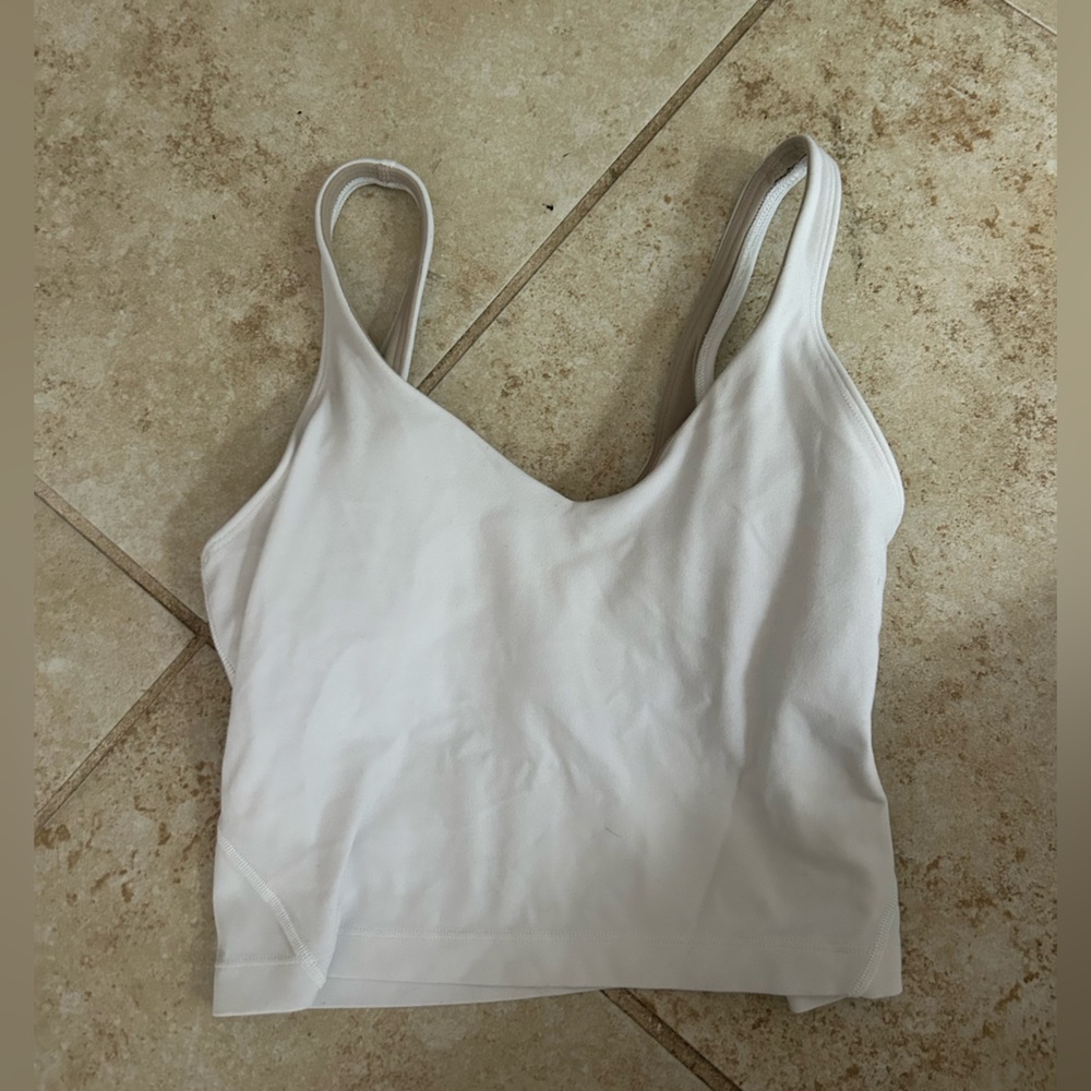 White Align Tank